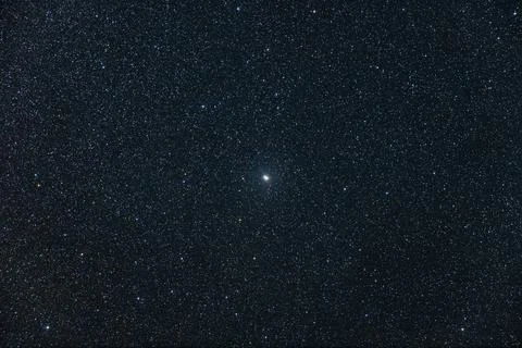 Binary Stars Bright Stellar Pair Scenic Background Stock Photos
