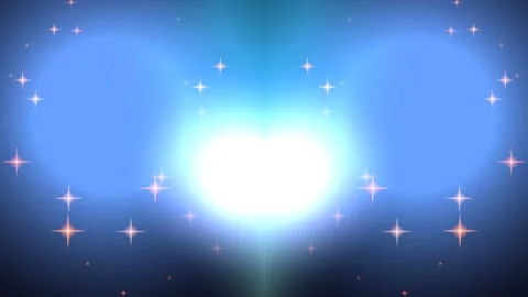 Binary Stars in Deep Space Cosmic Scene. Stock Footage 330926308