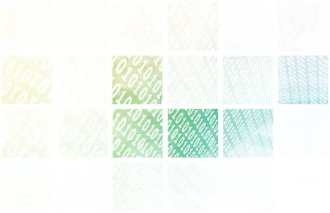 Binary stream Stock Illustration