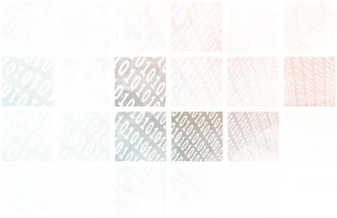 Binary Stream Stock Illustration