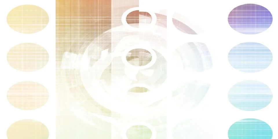 Binary Stream Stock Illustration