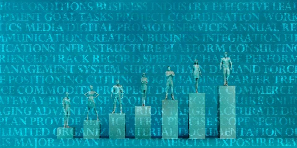 Binary Stream Foto stock