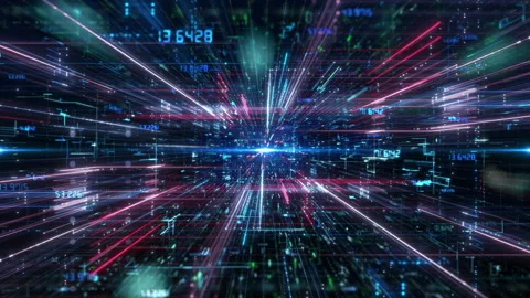 Binary Structure Stock Footage 279917191