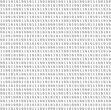 Binary system code vector grey background Binary system code abstract grey... Stock Photos