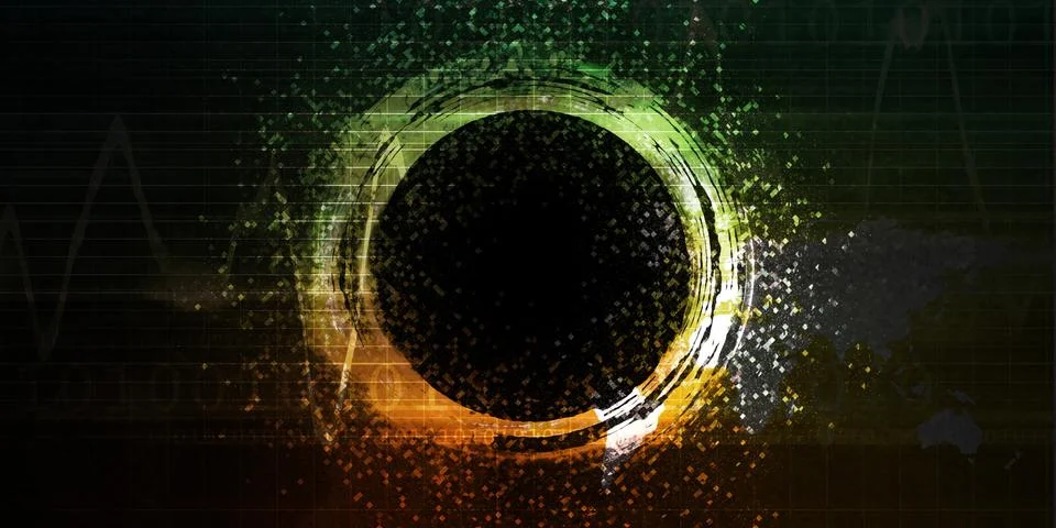 Binary Technology 스톡 일러스트