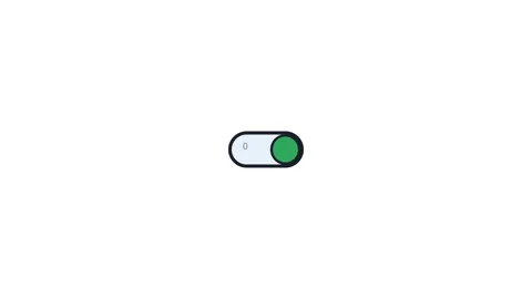 Binary Toggle 1 and 0 動画素材 344355159
