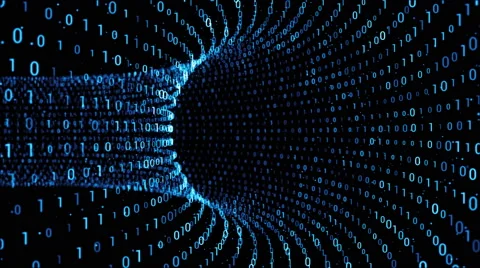 Binary torus background Stock Footage 68373787