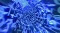 Binary tunnel wormhole flight through space warp speed dimension 4k 4k or 4k+ Resolution