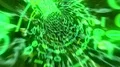 Binary tunnel wormhole flight through space warp speed dimension 4k 4k or 4k+ Resolution