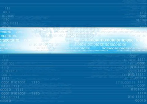 Binary vector background 스톡 일러스트