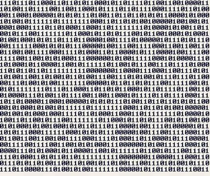 Binary vintage Numeric binary sequence of 0 and 1 digits vintage Copyright... Stock Photos