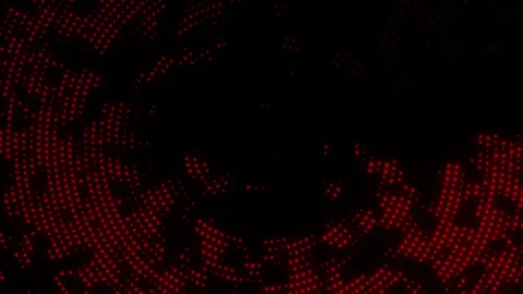 Binary Vortex Swirling Data Stream in Motion Loop Animated Stock Footage 316152375