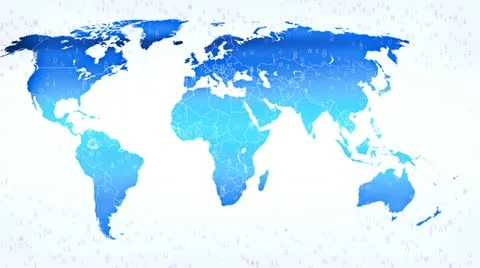 Binary world 5 Stock Footage