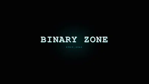 Binary Zone Digital Code Screen Glitch Effect - Futuristic Technology Concept Stock Footage 331568355