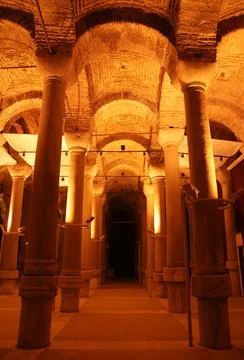 Binbirdirek Cistern Stock Photos