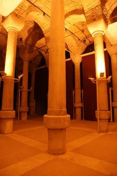 Binbirdirek Cistern Stock Photos