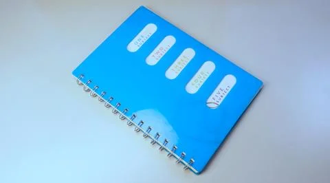 Binder book 1 Foto stock