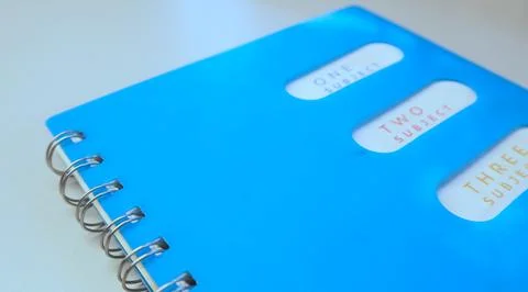 Binder book 2 Stock Photos