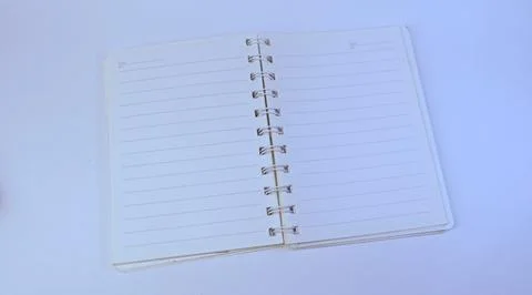 Binder book 8 Stock Photos