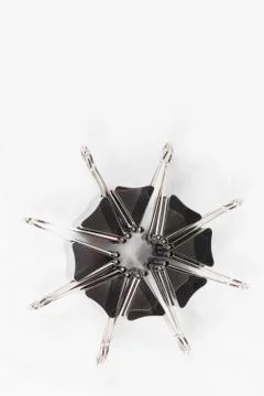 Binder clip circle Stock Photos