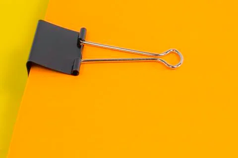Binder clip Stock Photos