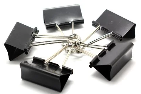Binder clip Stock Photos