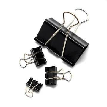 Binder clip Stock Photos