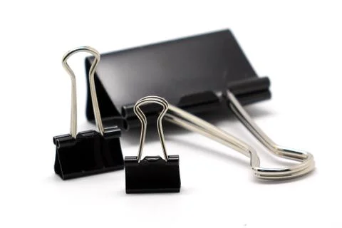 Binder clip Stock Photos