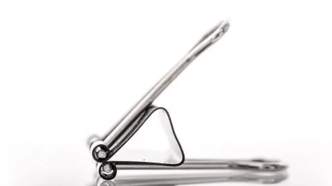 Binder clip Foto stock