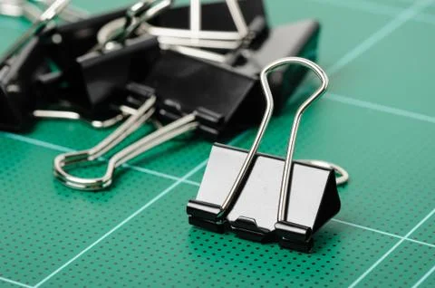 Binder clips Stock Photos