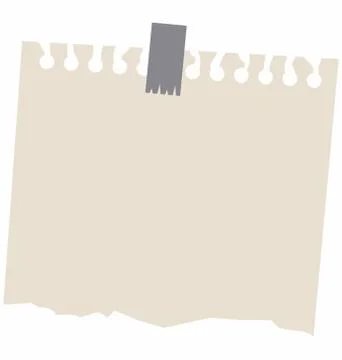 Binder Drafting Note Illustrazione stock