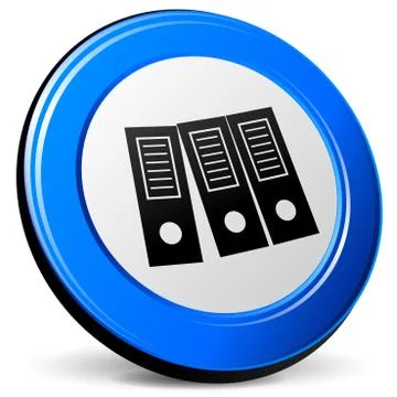 Binder icon Stock Illustration