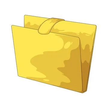 Binder illustration Stock Illustration