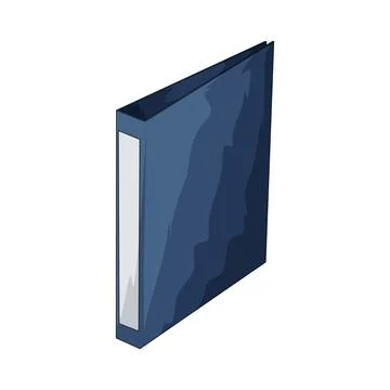 Binder illustration Stock Illustration