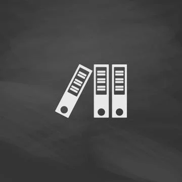 Binders computer symbol イラスト素材