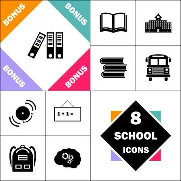 Binders computer symbol イラスト素材