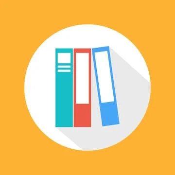 Binders icon Stock Illustration