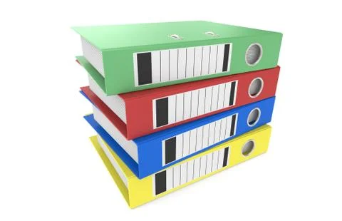 Binders Illustrazione stock