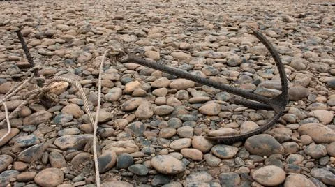 Binding post anchor Stock Photos