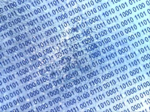 Binery numbers background Stock Photos