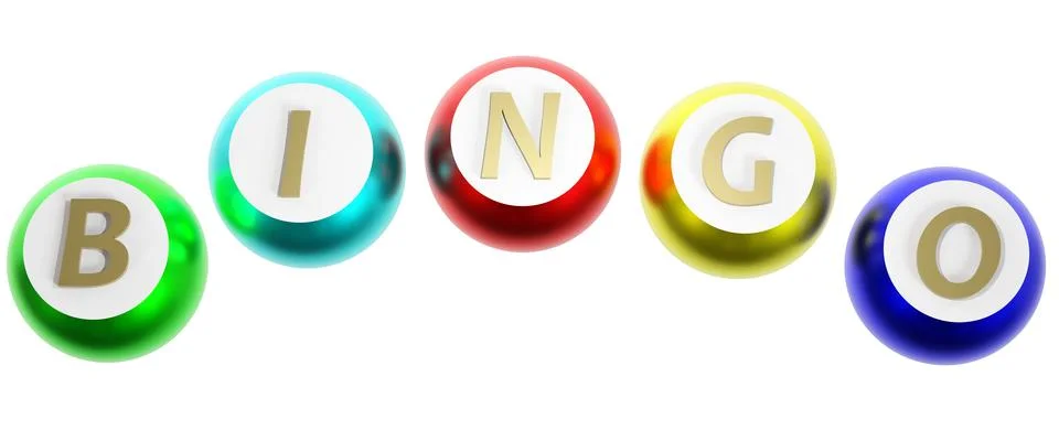 Bingo Balls Stock Illustration
