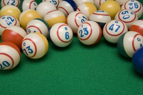 Bingo Balls Stock Photos