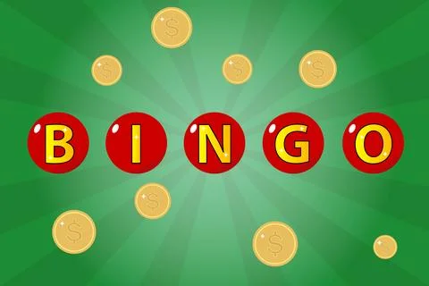 Bingo, Casino Jackpot Stock Illustration