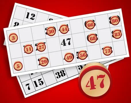 Bingo game Stock Illustration