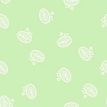 Bingo game line icon vector isolated illustration Stock Illustration