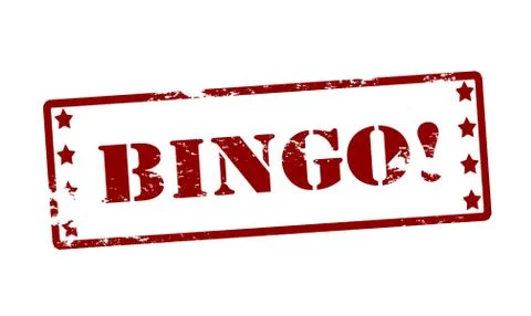 Bingo Illustrazione stock