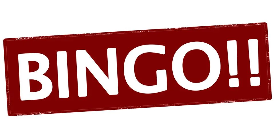 Bingo Stock Illustration