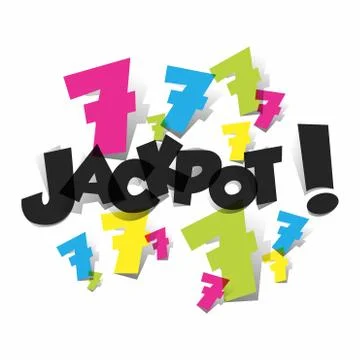 Bingo, Jackpot symbol Stock Illustration