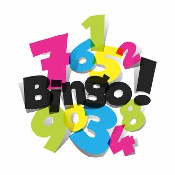 Bingo, Jackpot symbol Stock Illustration