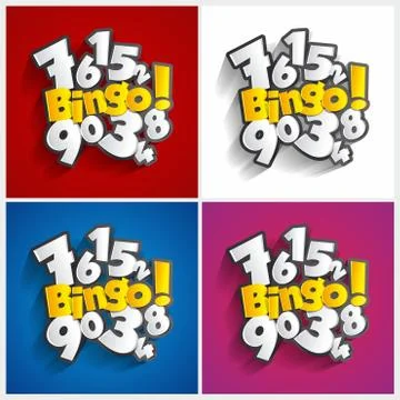 Bingo, Jackpot symbol Stock Illustration